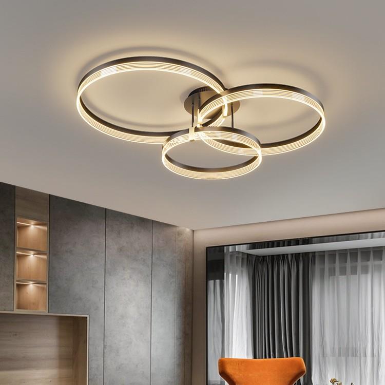 客厅灯现代简约轻奢大气北欧吸顶灯具2025年新款全屋灯具套餐组合