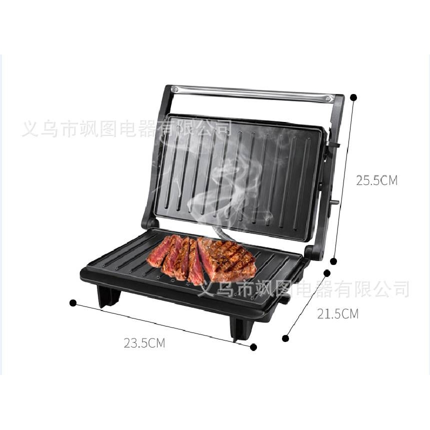 多功能电烧烤炉 家用煎烤牛排机 吐司面包加热机 双面烤牛排机