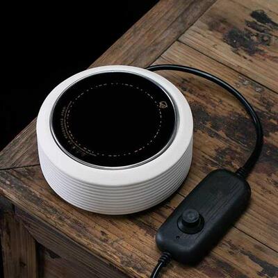 速发静音迷你黑晶炉泡茶炉煮茶壶小型家用烧水炉老式电热丝方红泥