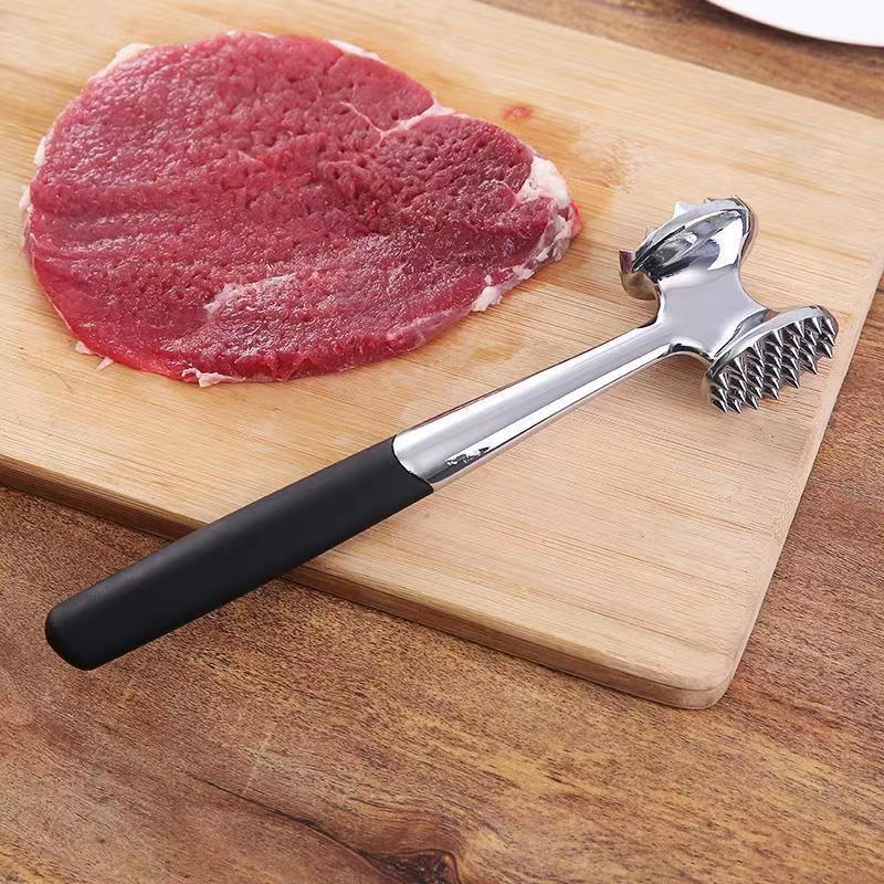速发敲肉锤家用牛肉肉锤手工松肉锤断筋器家用牛用锤家肉面双砸肉