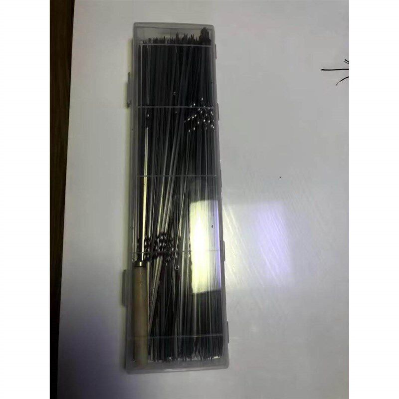 速发烧烤签子收纳盒装烤串烤肉羊肉串铁签子筒桶用品全套工具超细