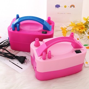 速发气球打气筒手波筒携式游泳圈波动球汽球充气筒脚踩打气便打结