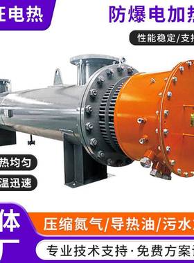 大功率防爆加热管气体循环液体解冻电热器导热油管道加热器