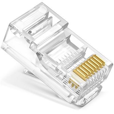 TP-LINK普联TL-EH5e01-100超五类非屏蔽网络水晶头网络头子布线
