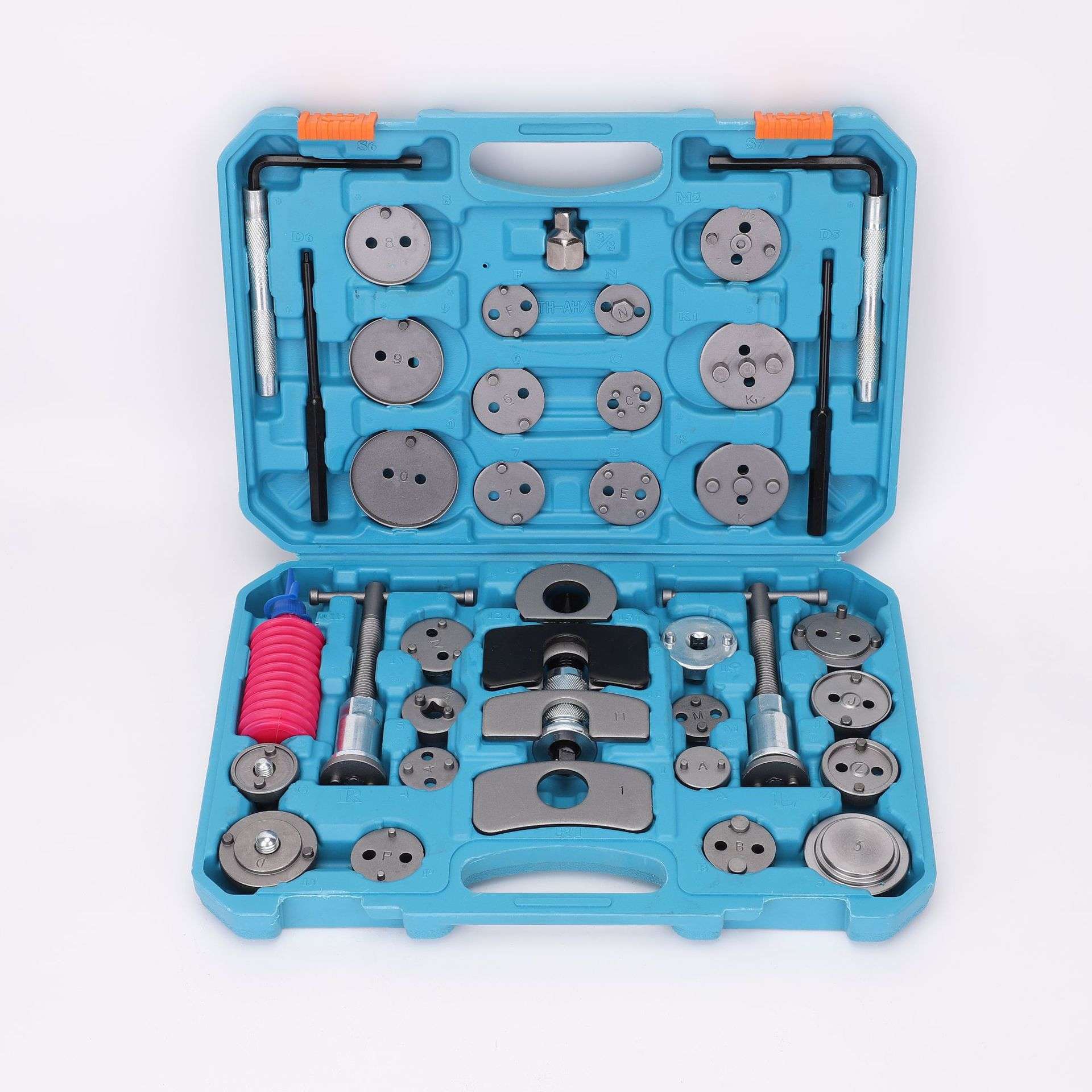 碟式刹车分泵调整组刹车片拆装工具刹车分泵40pc顶回工具汽修维修