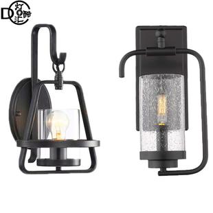 ebay美式 客厅卧室餐厅壁灯shopee复古工业风浴室镜前灯新款