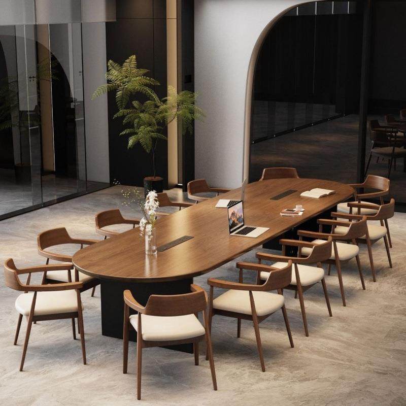 实木会议桌长桌椭圆形现代简约桌椅组合大型办公桌洽谈工作台原木,农机/农具/农膜,其它农用工具,淘宝优惠券,粉丝福利购,淘宝优惠卷