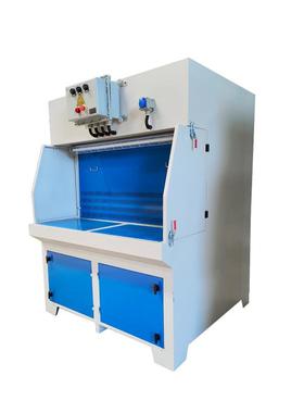 湿式打台帘除尘工作台木工业干式工粉尘PEE除尘设备磨不锈钢水柜