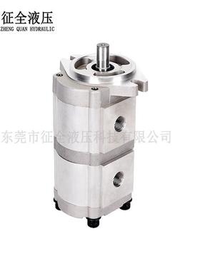 全HG油P-33A双联液压征齿轮泵ENN高械压增压油泵自动机高排量齿轮