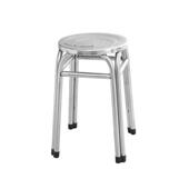 不锈钢圆凳子金属圆凳加固圆凳椅子餐凳客厅坐圆凳