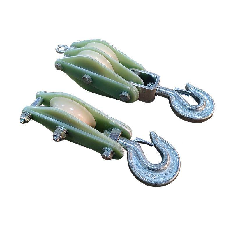 轮绝缘起重滑车单双轮三起重吊车电缆滑轮施轮工缘放线环氧树绝脂,五金/工具,起重滑车,淘宝优惠券,粉丝福利购,淘宝优惠卷