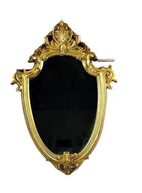 直JYX-010欧式雕花框复古做旧金色供画框化镜子妆装饰壁饰挂墙拍