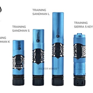 新款桑德曼二代2代高品改装快拆金属火冒消音装饰器 银翼军模