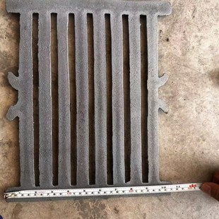 老式铸铁炉箅子炉条炉底生铁耐高温特厚加厚炉桥炉底圆形方形地漏