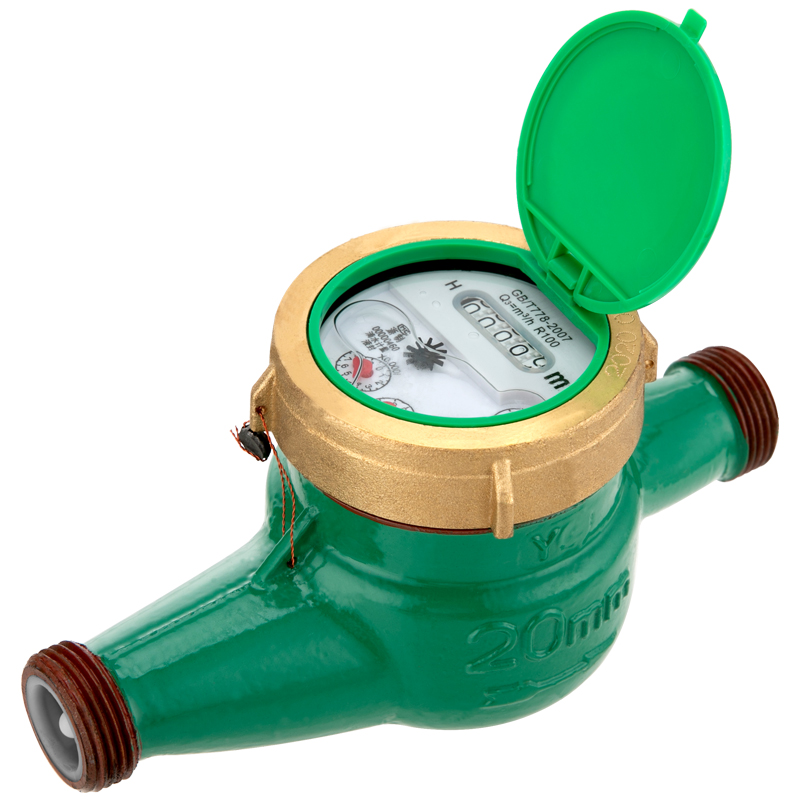 水表家用国标宁波不锈钢高灵敏机械防冻自来水立式4分6分数字水表