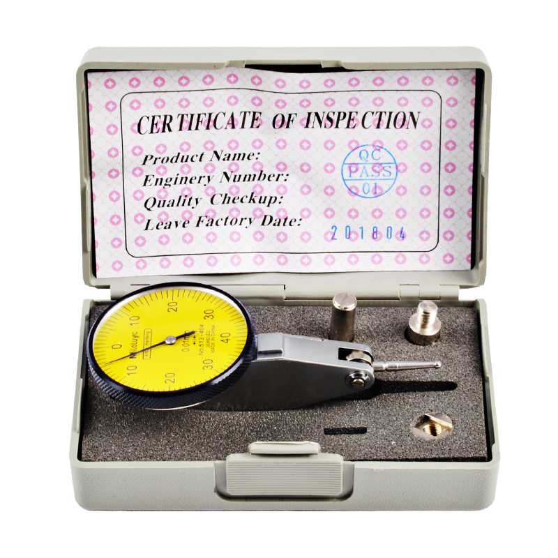 杠杆百分表 新款小校表支架表头磁力表座一套精度0.001杠杆千分表