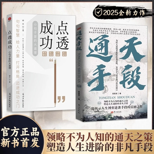 【正版速发】通天手段：解密成功背后的终极制胜法则 开启属于你的巅峰逆袭之路