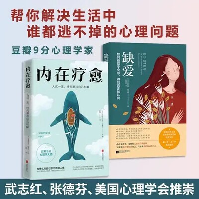 【正版书籍】内在疗愈+缺爱 解决生活中的心理问题 人这一生终要与自己和解