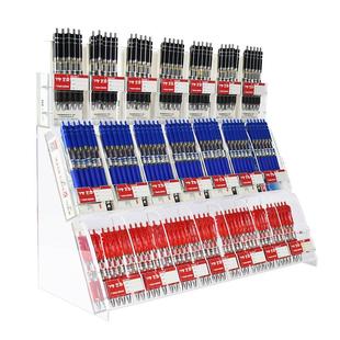 亚克力透明笔架马克笔收纳架子有机玻璃笔展示架倾斜亚克力笔架