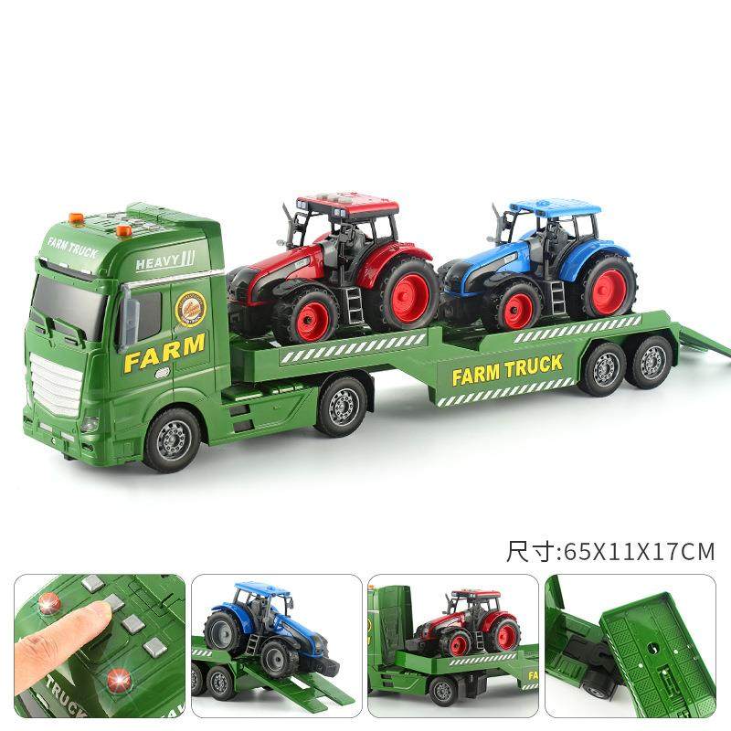 儿童超大号农夫拖车真实模拟体验惯性滑行平板车工程车男孩玩具,玩具/童车/益智/积木/模型,惯性/回力/滑行玩具,淘宝优惠券,粉丝福利购,淘宝优惠卷