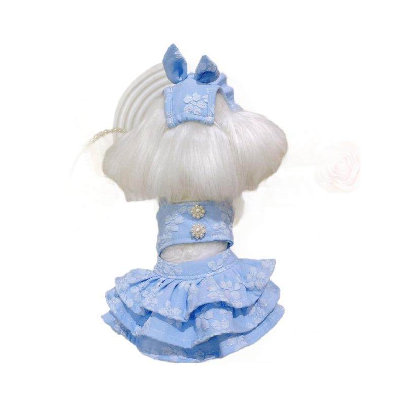 超小体宠物服装辣妹连衣裙夏款吊带假两件蓬蓬裙露背狗衣服,宠物/宠物食品及用品,狗宠物服装/雨衣,淘宝优惠券,粉丝福利购,淘宝优惠卷