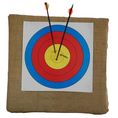 1米草*1米*2546c耐m厚运动器材射靶箭靶子稻芯易中用箭子