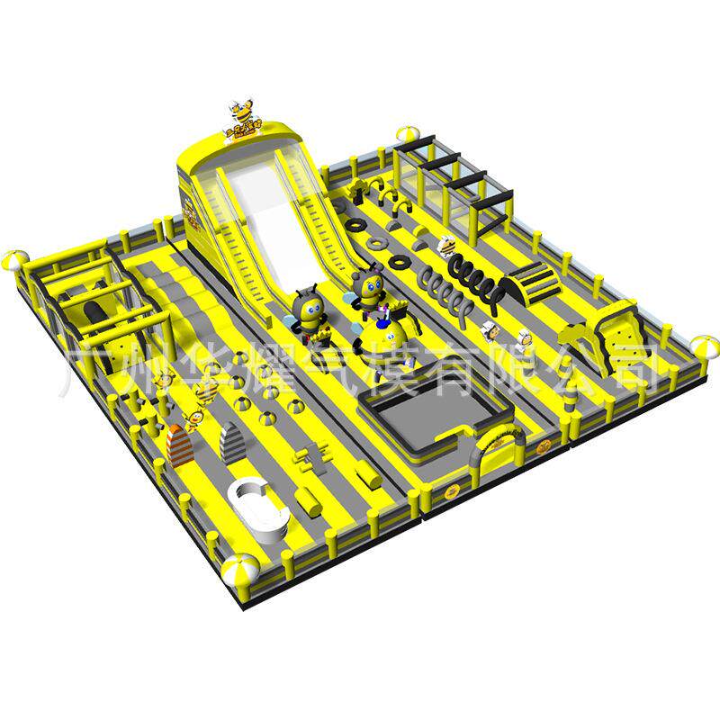 型室内儿童充堡室外摆摊气小HYCB-020型淘气堡蹦床滑梯乐大城园宝