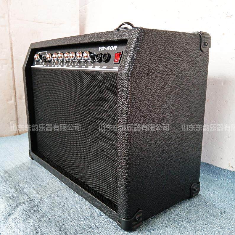 40w电吉他音箱木吉他音箱民谣弹唱音响带失真双孔支持话筒耳机