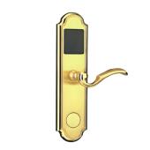 欧式 刷卡智能锁卧室家用房间静音锁金色锌合金防锈宾馆门禁锁 风格