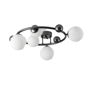 意式客厅魔豆吊灯北欧现代简约设计师圆环球形分子餐厅吊灯卧室灯