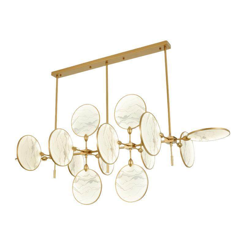 铁艺新中式吊灯客厅灯2025年新款中国风禅意创意个性茶室灯具轻奢,家装灯饰光源,智能吊灯,淘宝优惠券,粉丝福利购,淘宝优惠卷