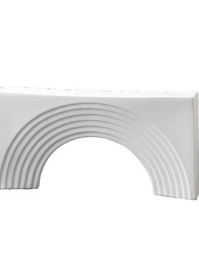 意轻奢抽象几何陶瓷摆件北现欧代售创楼部软YRZ装样板工间饰品艺