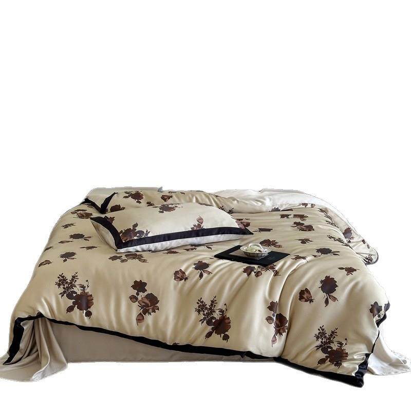 墨意风华上60支兰精天高丝数码4笠印花四件套级感床款春夏床用品