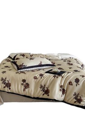 墨意风华上60支兰精天高丝数码4笠印花四件套级感床款春夏床用品