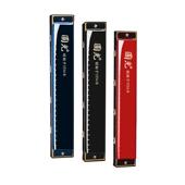 正调品24孔演重音KXI复音口琴成C人初学入门奏儿童口琴