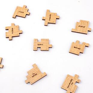 《数学公式》JgsawPuizzles实惠木图82824质立体拼