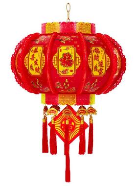 走转灯笼旋炫彩马CVQ灯流水七彩ld阳台门口新年婚庆七e彩灯喜庆