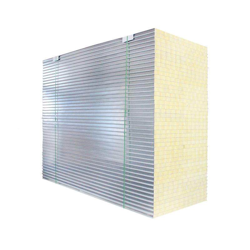 岩棉夹芯板机无车间制无品牌/岩板彩钢板隔墙吊顶净化棉板岩棉保