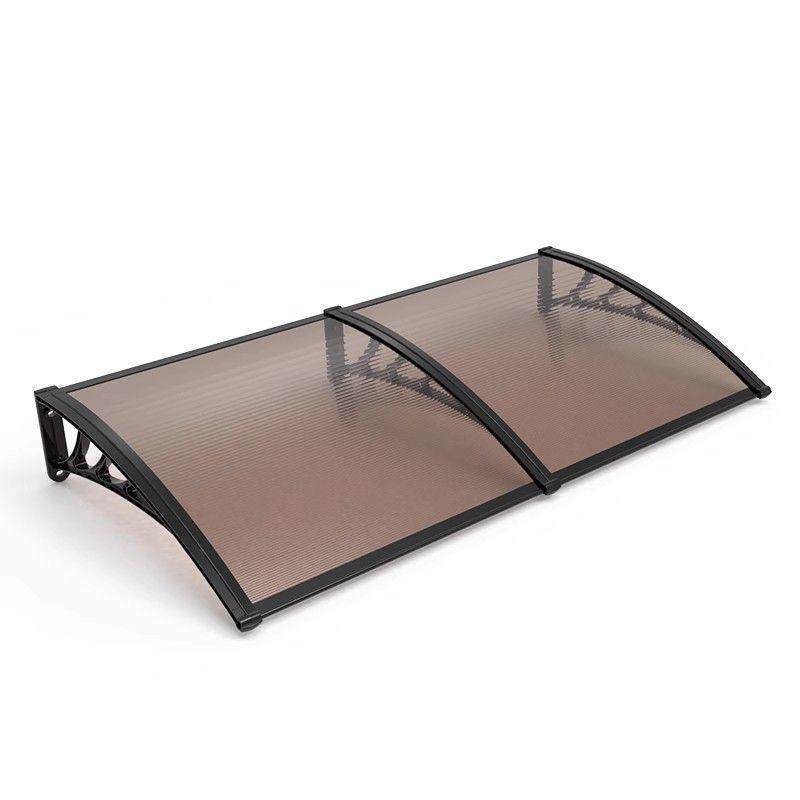 厂家雨棚屋檐户外阳台窗户遮阳挡雨板家用雨搭庭院遮雨棚防雨