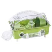 PET透明仓鼠笼基础笼景观笼仓鼠笼子用品金丝熊窝别墅单双层套餐