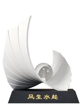 创设计轻奢bj859-家酒柜公室客原居厅电视柜工艺品玄关摆件送领办