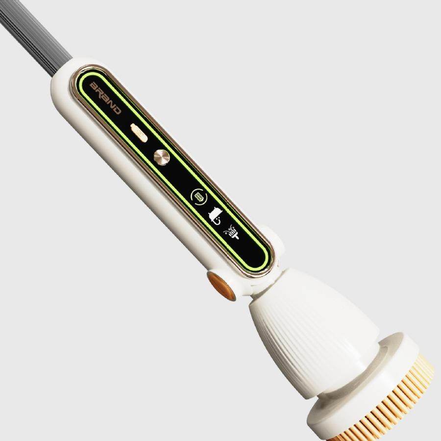 电动清洁刷12合1新品大扭矩超静音浴室长柄可伸缩智能电动清洁刷