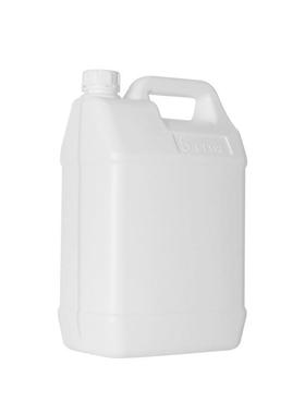 CTH包邮5升化线工扁5L料瓶罐方形桶原料水桶塑带液位扁壶黑白色