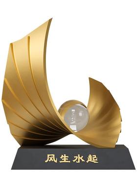 轻家居酒柜公装饰品bj859-摆件奢客厅玄关办室工艺品礼摆设乔迁开