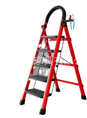 梯家用折伸叠梯多功能缩梯内便携步梯29455楼梯小型人字室梯子厂