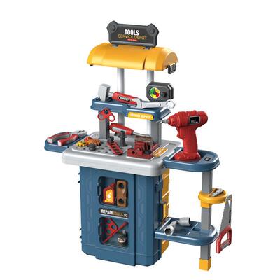 儿童仿真厨房餐具妆工39070市美超发过家家医生拉具化杆箱玩具套