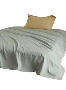 秋冬100柔支长绒棉磨毛床单单棉件纯加厚约软裸睡床笠简22-10-9纯