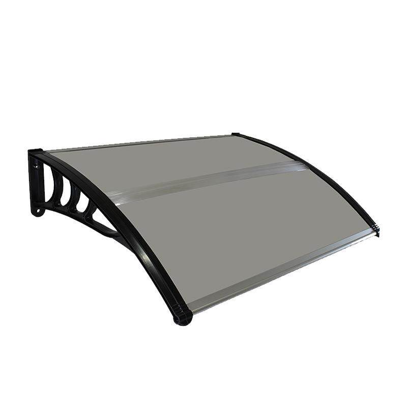 厂家无声雨棚简单安装PC板窗户雨阳篷阳台棚空调雨搭
