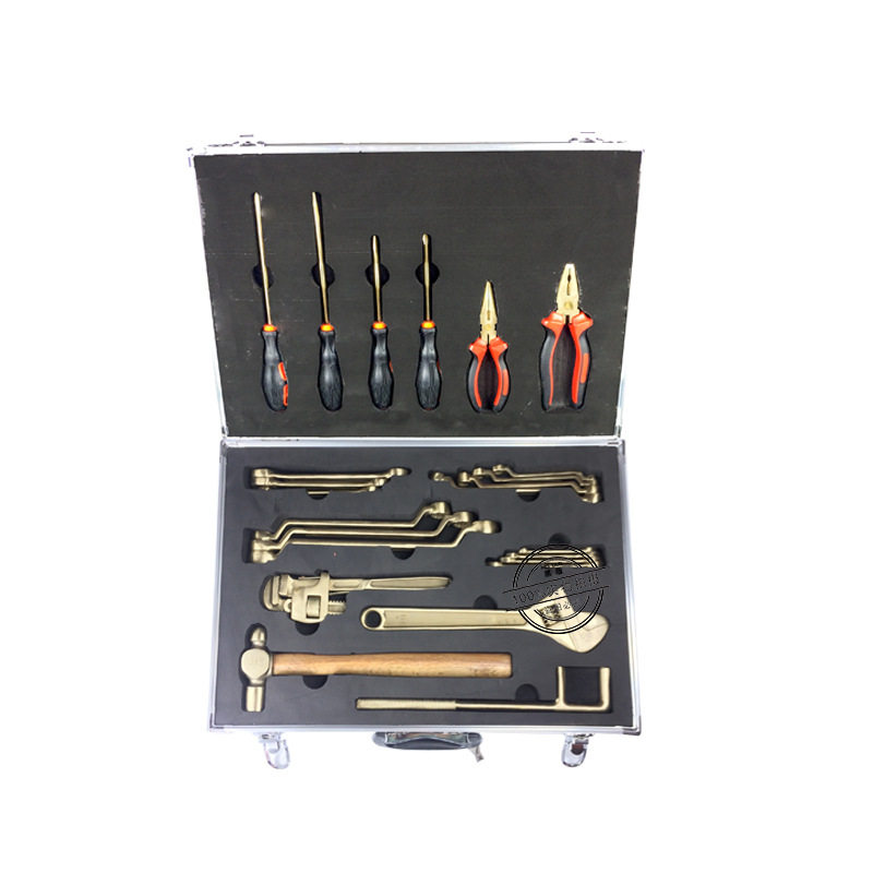 防爆工具套装防爆工具箱防爆组合工具消防队专用21无火花工具kJ-4
