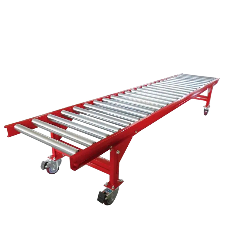 良佐滚筒输送机输送系统动力滚筒线无动力传动带不锈钢包胶滚轮